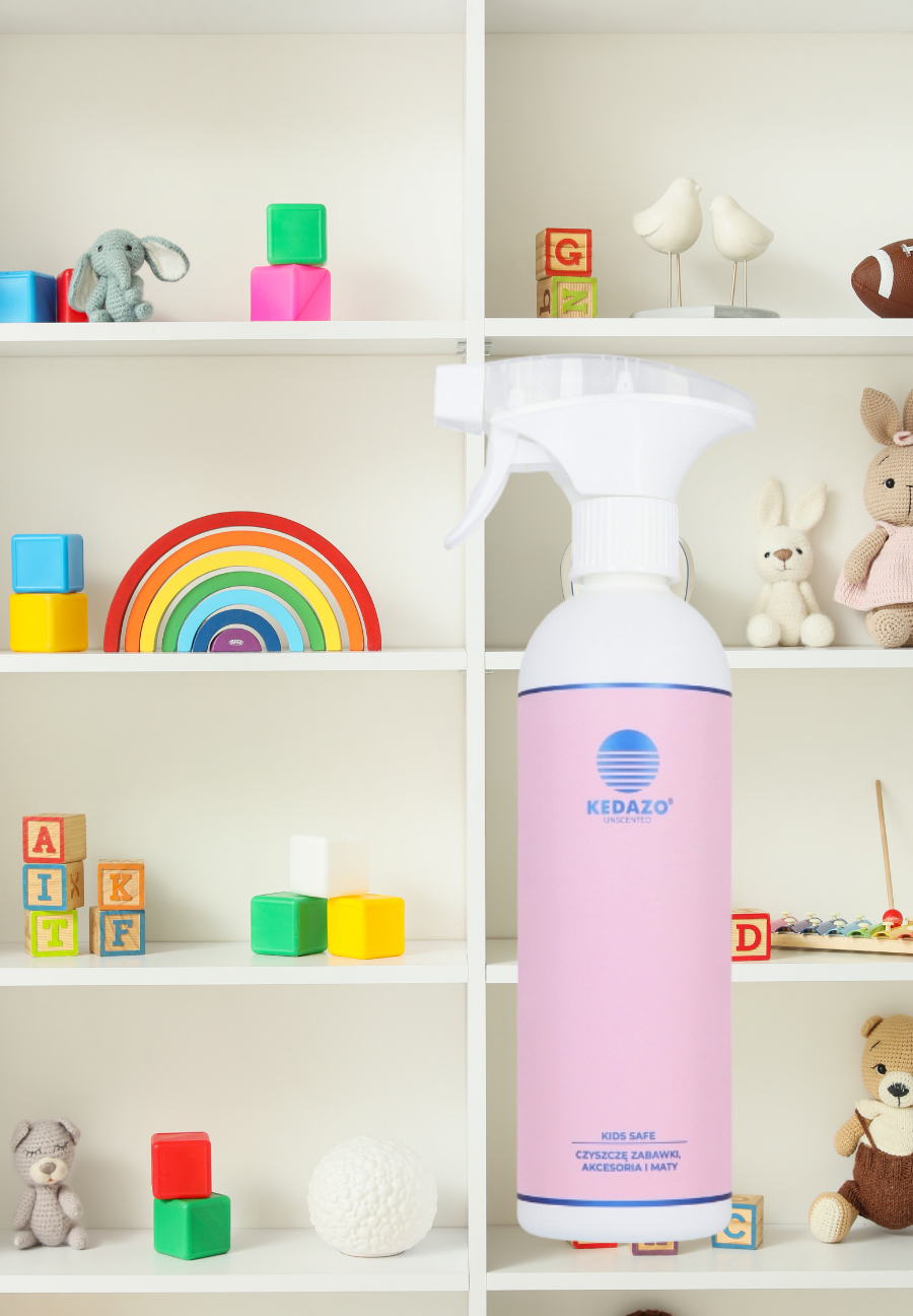 KEDAZO® KIDS SAFE – płyn do czyszczenia zabawek, mat i akcesoriów dziecięcych - obrazek 4