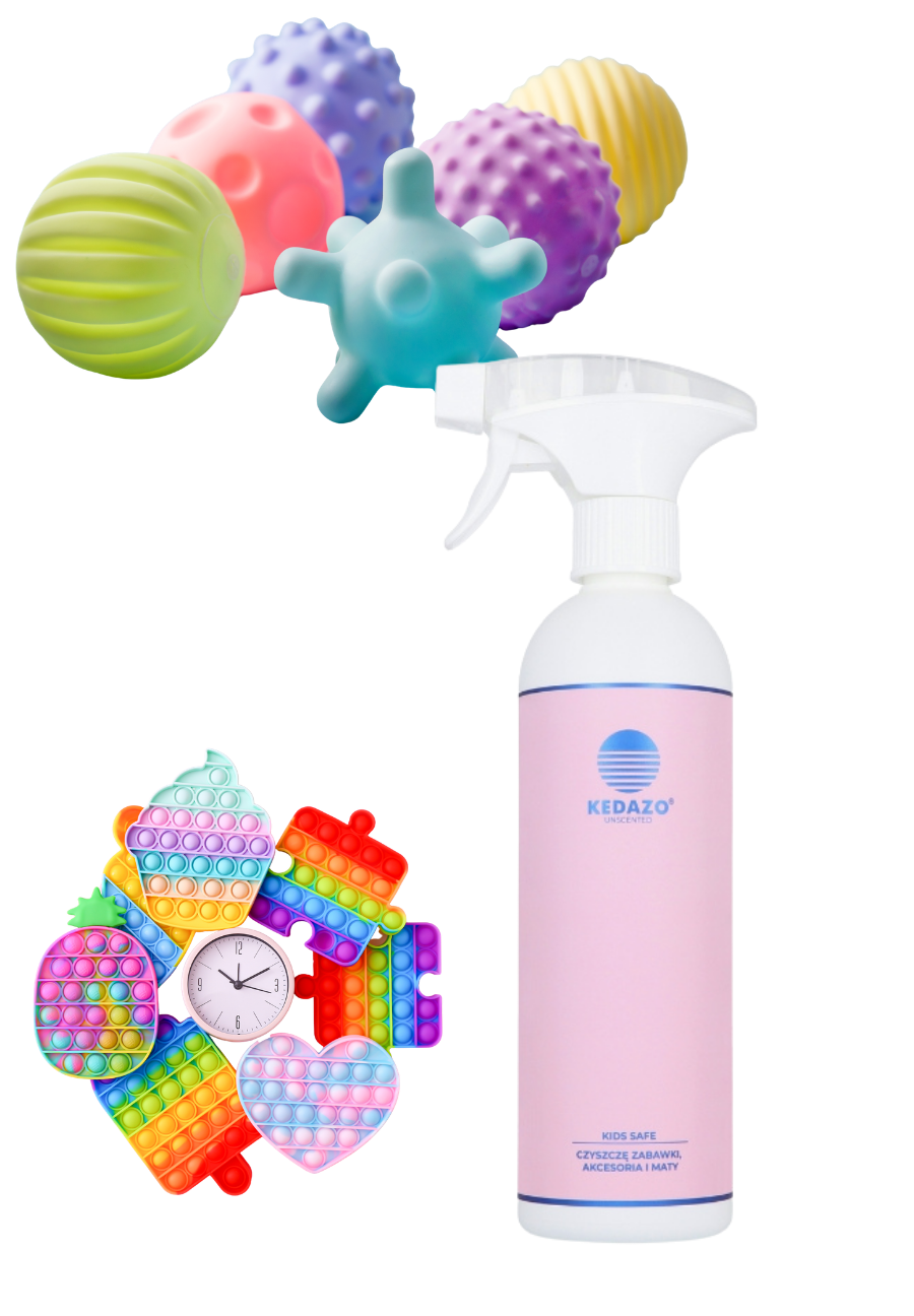 KEDAZO® KIDS SAFE – płyn do czyszczenia zabawek, mat i akcesoriów dziecięcych - obrazek 3